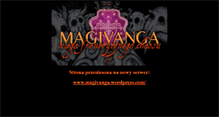 Desktop Screenshot of magivanga.most.org.pl