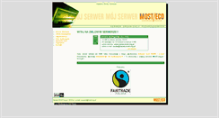 Desktop Screenshot of most.org.pl